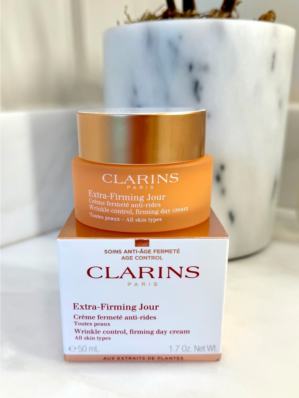 Clarins Extra-Firming Jour Day Cream — 1.7oz New in Box